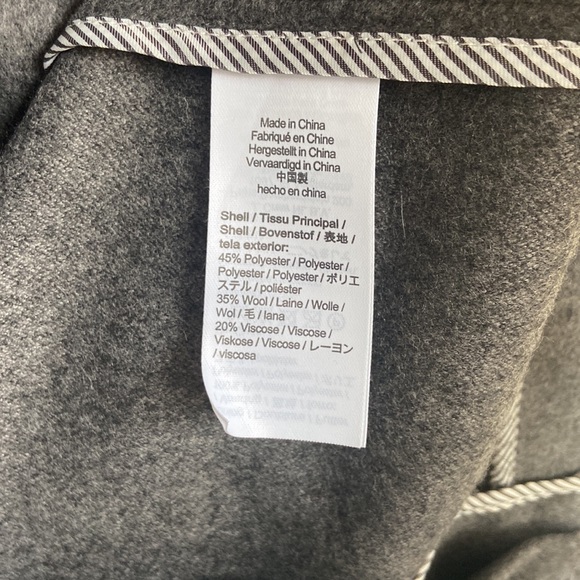 NWT J. Crew wool blend double breasted blazer - Picture 5 of 5